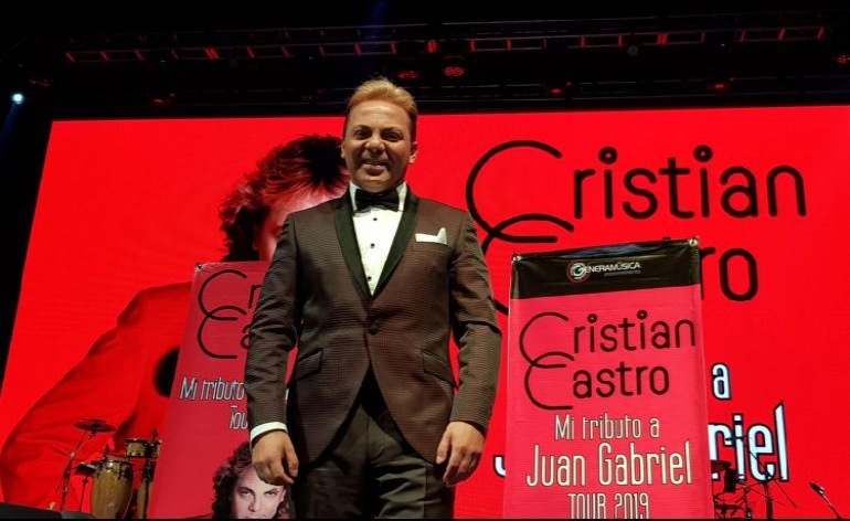Cristian Castro comienza su tour en Guadalajara