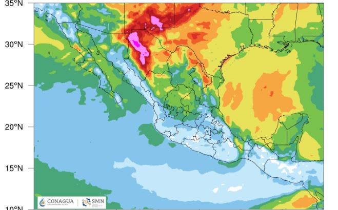 Pronostican entrada a México del frente frío 33 y será "de los más intensos"