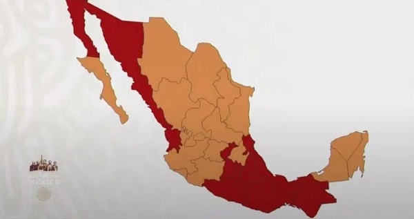 Semáforo federal: 17 estados están en rojo y 15 en naranja