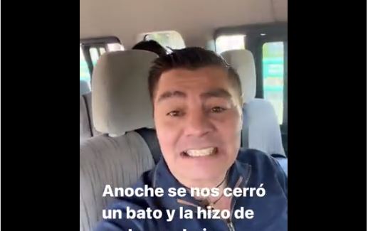 (VIDEO) Conductor quería pelear y se bajaron Travieso, Cibernético y Paco Palencia