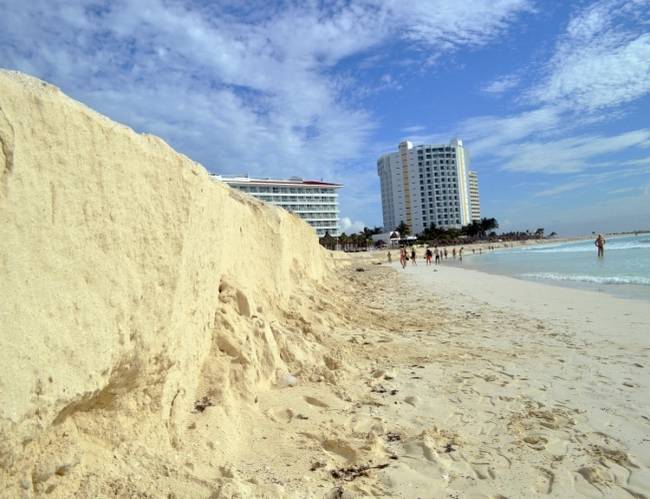 Costas de la Península de Yucatán en peligro: el mar se las está "comiendo"