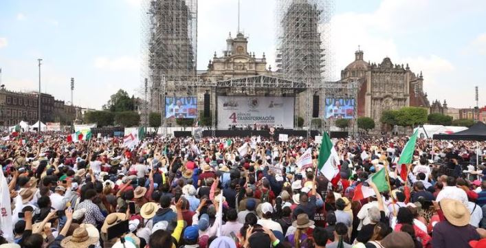Acarreo de seguidores de AMLO al Zócalo correrá por cuenta de diputados de Morena