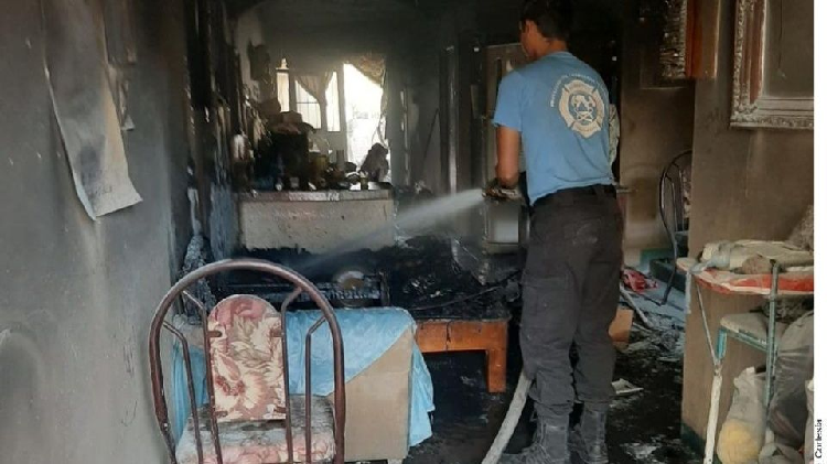 Mueren dos menores tras quemarse una casa en Tlajomulco, Jalisco