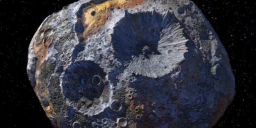 NASA descubre asteroide compuesto de oro, platino y hierro