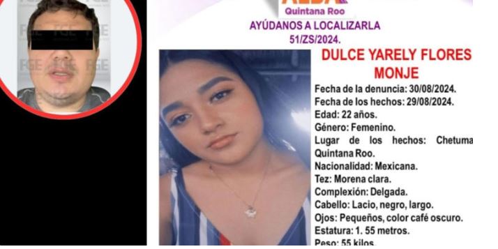 Q. Roo: Cae asesino de mujer perpetrado en Chetumal