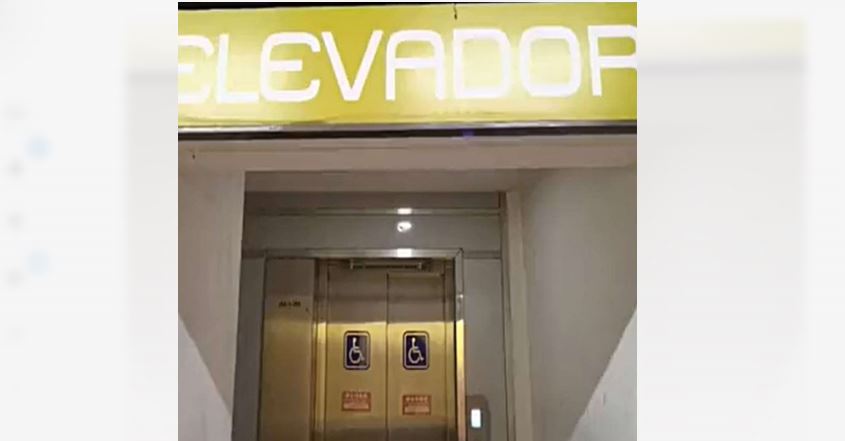 (VIDEO) Elevador del Metro CDMX se desploma varios metros con una persona adentro