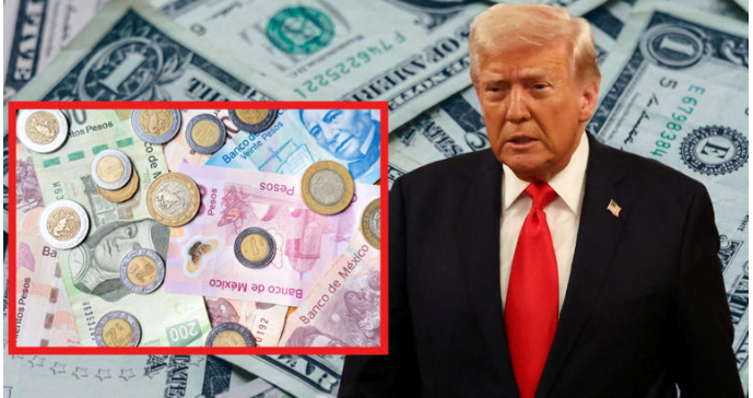 Precio del dólar sigue bajando frente al peso mexicano