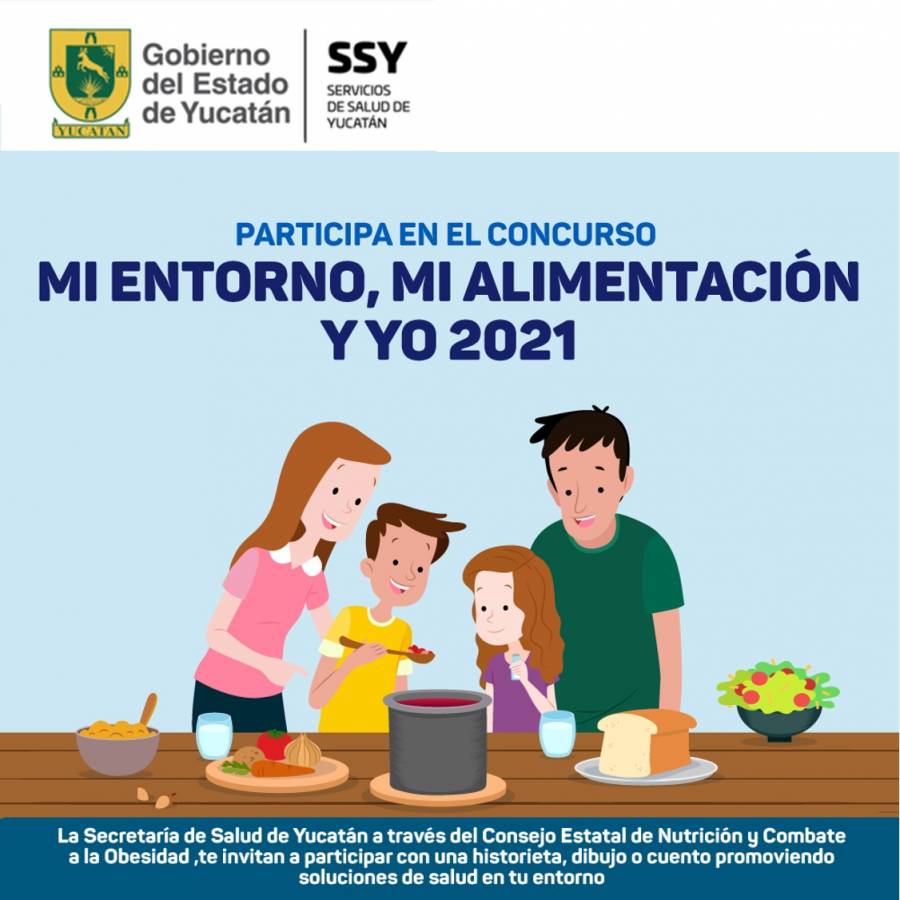 Convoca SSY a concurso de creatividad infantil sobre sana alimentación