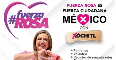 Invitan a participar en una megacaravana en apoyo a Xóchitl este sábado en Mérida