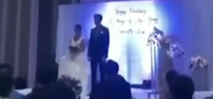 Vídeo: El día de su boda se vengó de su novia por serle infiel