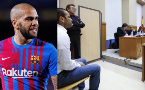 Tribunal de Barcelona concede fianza de 1 millón de Dlls. al futbolista Dani Alves