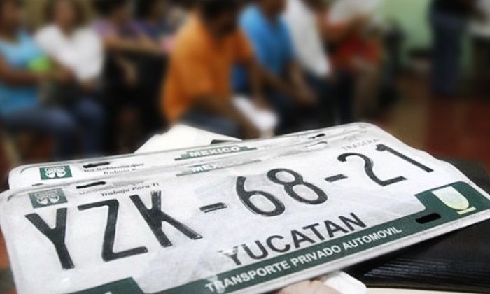 Se estanca en el Congreso de Yucatán propuesta de eliminar el reemplacamiento