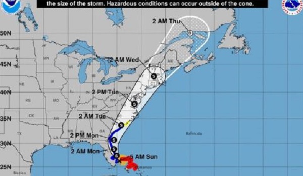 Florida se prepara para el impacto del huracán Isaías