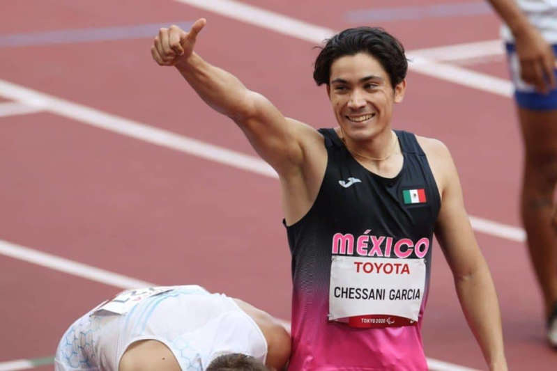 ¡Oro para México! José Rodolfo Chessani se sube al podio en los 400m T38