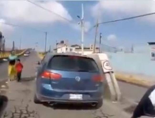 (Vídeo) Conductor atropella a niño en Valle de Chalco y después huye