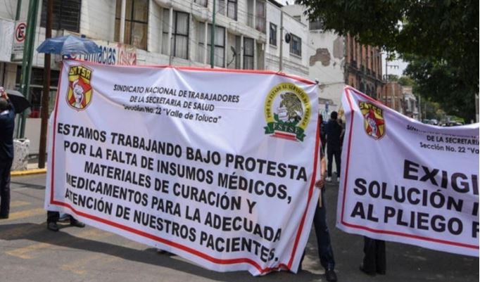 Paro en hospitales de Edomex: Estas son las demandas del personal médico