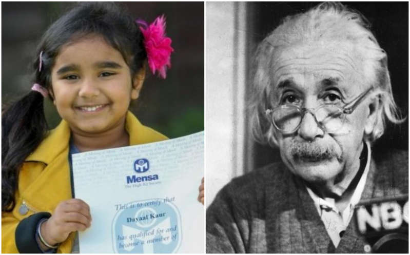 ¡Pequeña genio! Niña de tres años tiene un IQ casi igual al de Albert Einstein