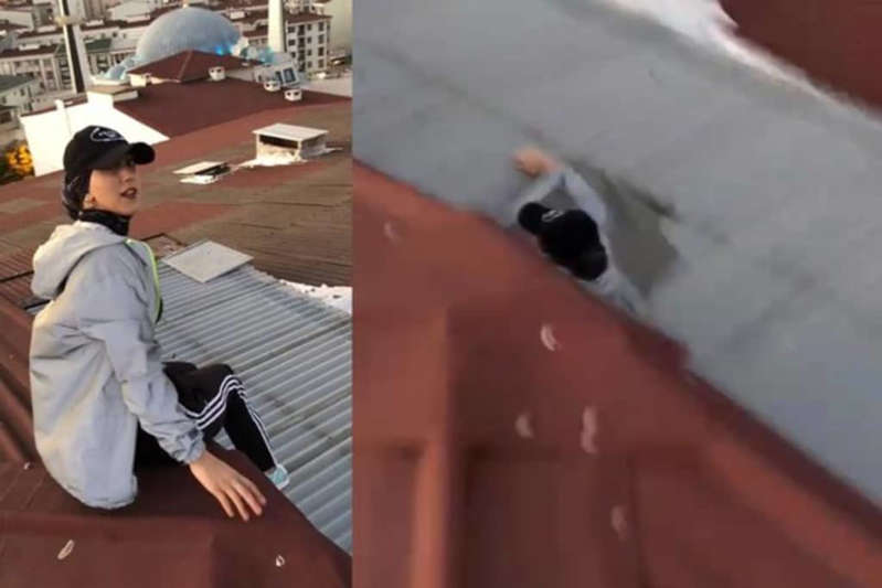 VIDEO: Graba video y registra la muerte de su prima; cayó 50 metros al vacío