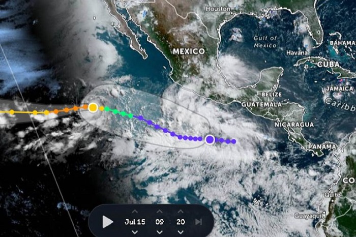Felicia evoluciona a huracán categoría 1, pero  lejos de las costas mexicanas