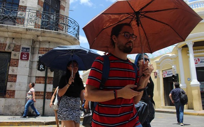 Este miércoles sería lluvias y calor en Yucatán