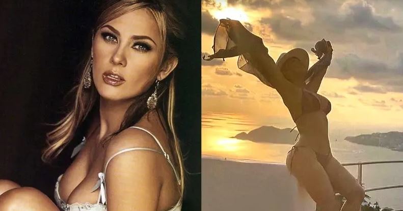 Aracely Arámbula posa como vino al mundo y alborota a sus seguidores