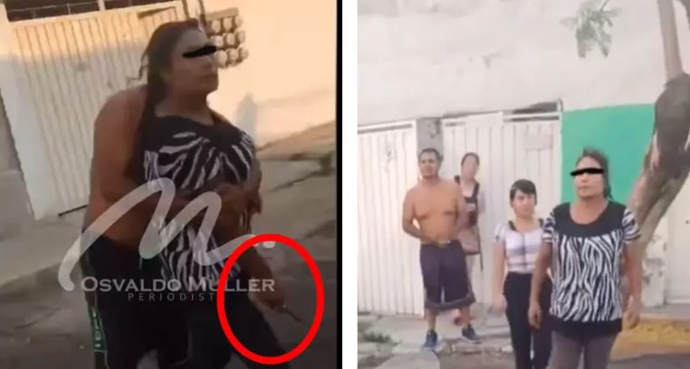 (VIDEO) CDMX: Mujer "matona" ataca a pareja en la San Felipe