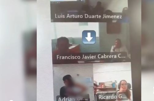 Funcionario del IMSS despedido por tener intimidad en en Zoom involucrado red de corrupción