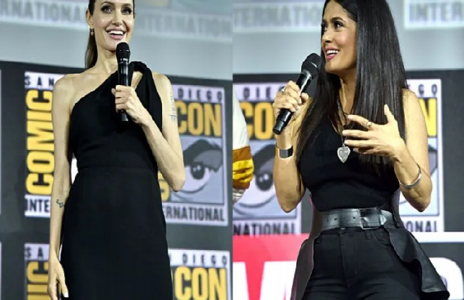 Salma Hayek y Angelina Jolie se unen al 'Universo Marvel'