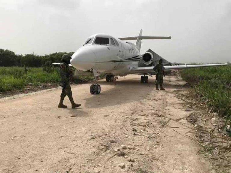 Q. Roo: Avioneta podría detonar enfrentamiento entre cañeros y militares