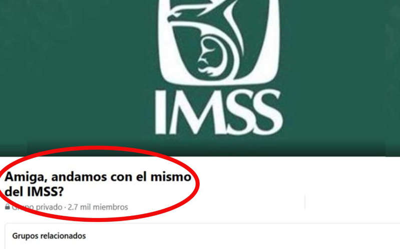 Crean grupo viral de Facebook para exponer infieles ¿¿andamos con el mismo del IMSS?