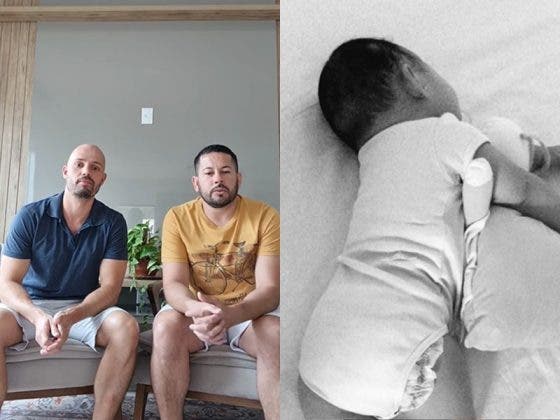 Pareja gay adopta a una bebé y 12 días después los obligan a devolverla