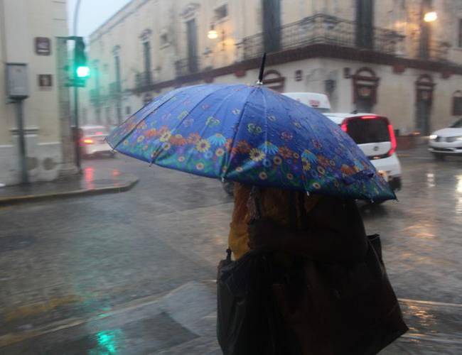 Podría llover fuertemente hoy en la tarde-noche en Yucatán