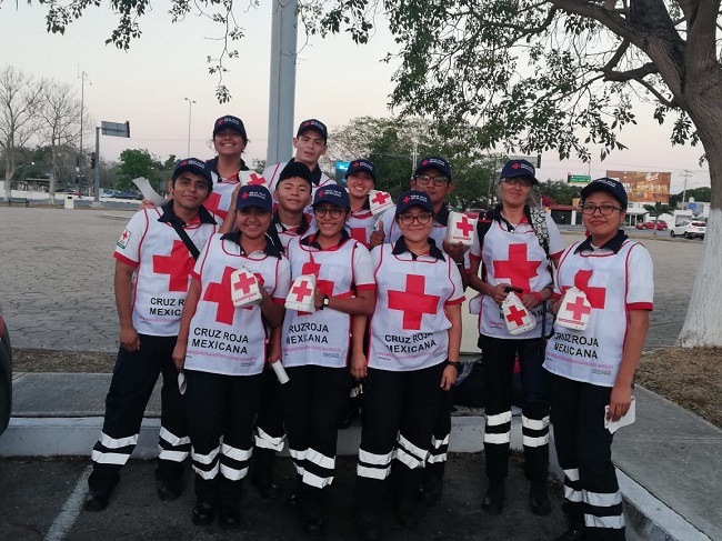 Yucatán: Actitud de servicio, primordial para ser voluntario de la Cruz Roja