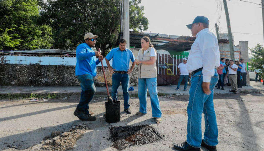 Ya suman más de 70 mil baches tapados en toda la ciudad