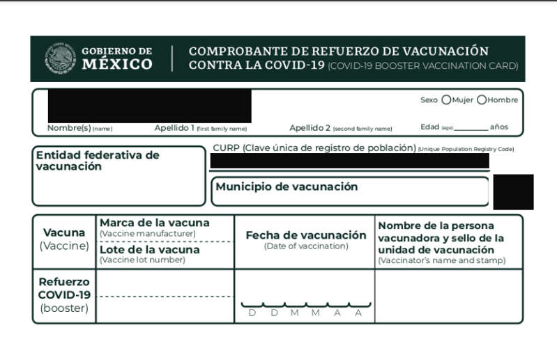 Habilitan registro para vacuna covid de refuerzo para 40 años y más