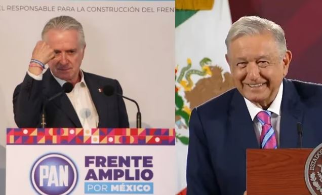 AMLO se burla de Santiago Creel