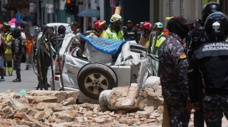 Sismo de 6.8 sacude a Ecuador y Perú