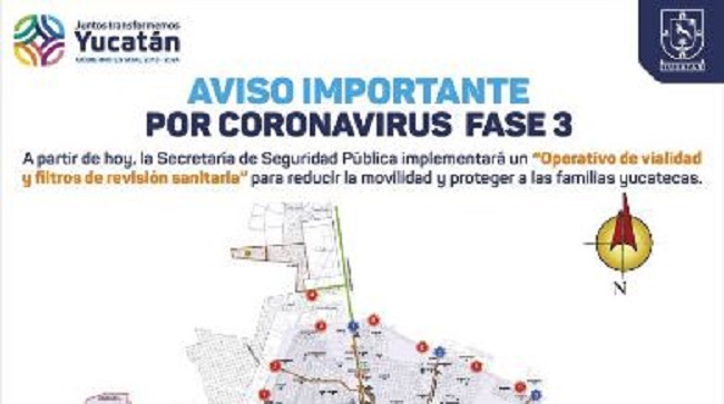 A partir de hoy se restringe la movilidad de vehículos en Mérida: ¡Es por tu bien!