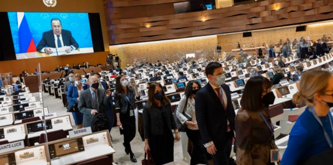 Ignoran a canciller de Rusia en la Conferencia de Desarme de la ONU