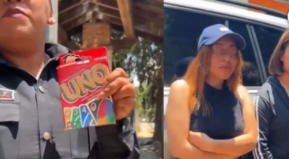 (VIDEO) México incendiado y policías detienen a jóvenes por jugar "UNO" en la calle