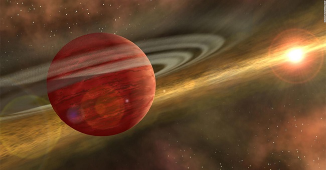 Astrónomos descubren un exoplaneta bebé a 330 años luz de la Tierra