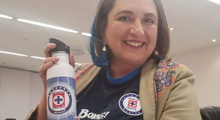 Xóchitl Gálvez pierde apuesta contra diputada por culpa del Cruz Azul