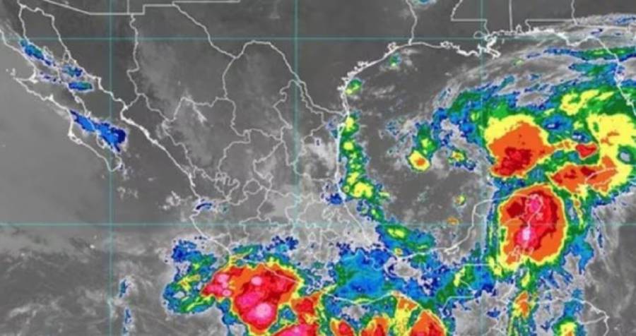 Dos zonas de baja presión comienzan a formarse, ¿afectarán a México?