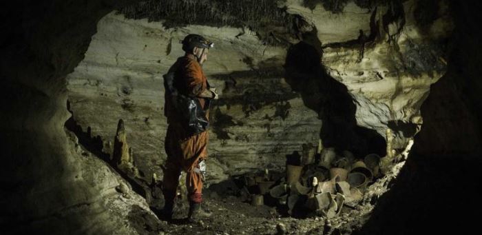 La entrada al inframundo: así es la cueva de Balamkú