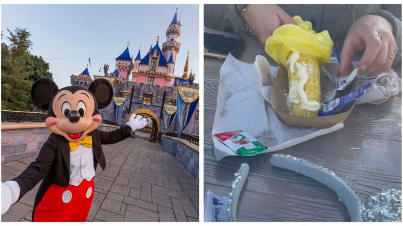 Critican a Disneyland por el "elote mexicano" que venden en su parque