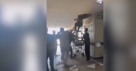 (VÍDEO) Guadalajara: Otro accidente en elevador en el IMSS con ocho personas