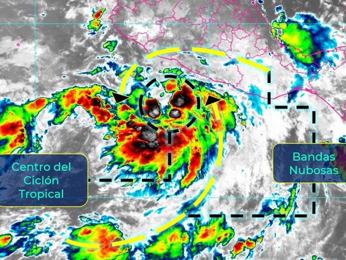 Se forma la tormenta tropical Enrique; podría evolucionar a Huracán