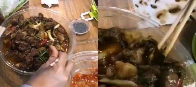 Encuentran 40 cucarachas en platillos de restaurante chino