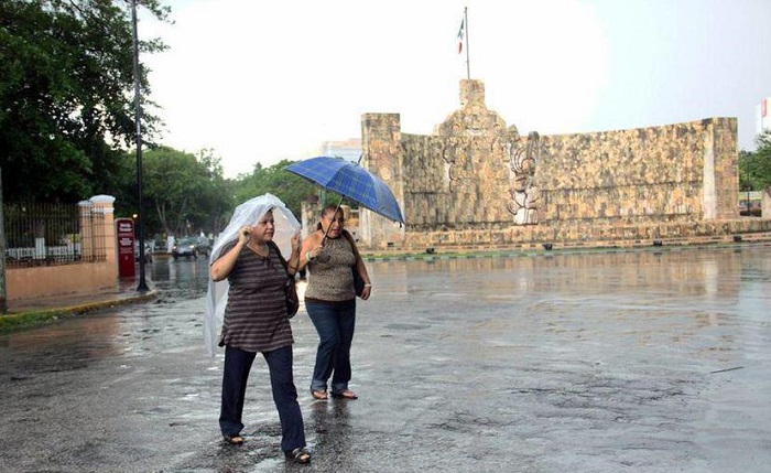 Pronostican nublados y algunas lloviznas para Yucatán