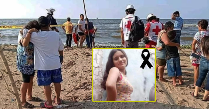 Veracruz: Elizabeth, de 14 años, y su tío Darío murieron ahogados